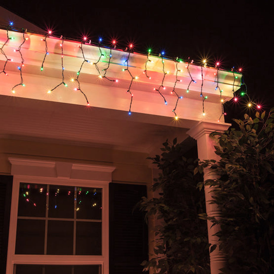 Solar Colour Curtain Lights - Set of 100 V196-SL3