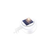 Solar Multipurpose Light (1-Piece, White) w/ Screw & Mount, Energy-Saving V196-SL7X1