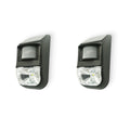 Solar-Powered Motion Sensor Light (2-Piece), Detects Motion, Rechargeable V196-SL8X2