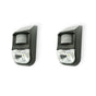 Solar-Powered Motion Sensor Light (2-Piece), Detects Motion, Rechargeable V196-SL8X2