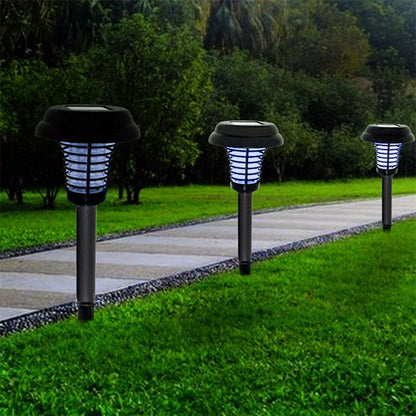 Wireless Solar-Powered Mosquito Killer Lamp (Black) V196-SL9