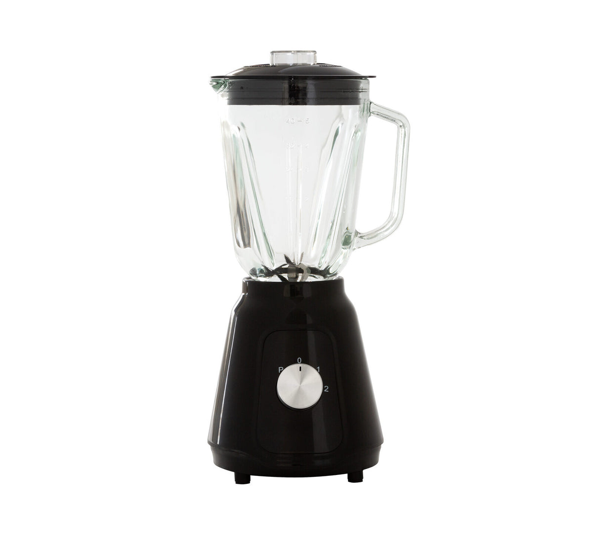 500W Glass Blender with Two Adjustable Speeds 1.5L - Black V196-TB100B