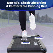 1.5 HP 52cm Electric Walking Pad Treadmill with Remote Control and Display Screen V196-TM111