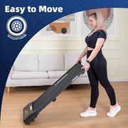 1.5 HP 52cm Electric Walking Pad Treadmill with Remote Control and Display Screen V196-TM111