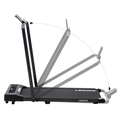 2HP 52cm Walking Pad Treadmill w/ Remote, Foldable Handrail, and Tablet Holder V196-TM2000