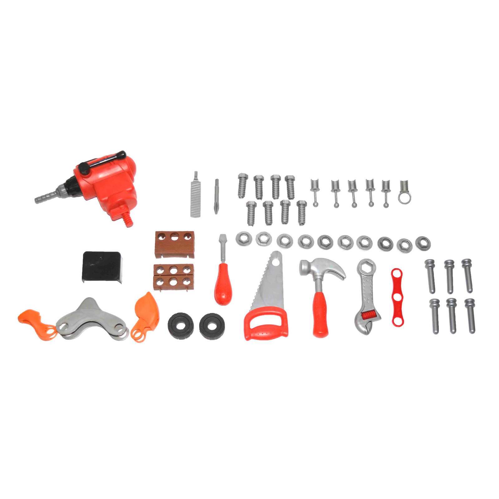 Children's Tool Workbench Playset w/ Toy Tools & Accessories V196-TS20
