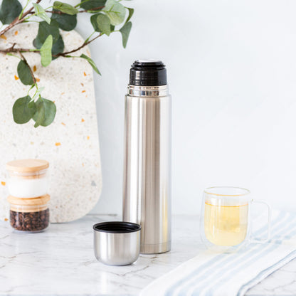 1L Stainless Steel Vacuum Flask Insulated Drink Container V196-VF1000