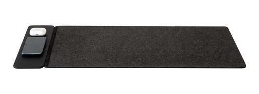 Reversible Wireless Fast Charging Desktop Mat for Smartphones and Earbuds V196-WCDM15