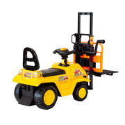 Kids Manual Forklift Ride-On with Working Mast Lift and Pallet V196-YD1003