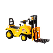 Kids Manual Forklift Ride-On with Working Mast Lift and Pallet V196-YD1003