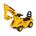 Ride-on Children's Excavator (Yellow) w/ Dual Operation Levers to Scoop V196-YD1007