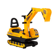 Ride-on Children's Excavator w/ Sturdy Track and Dual Operation Levers to Scoop V196-YD2001