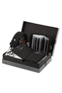 3-PIECE BELT & WALLET & CARD HOLDER SET V197-MCW1324