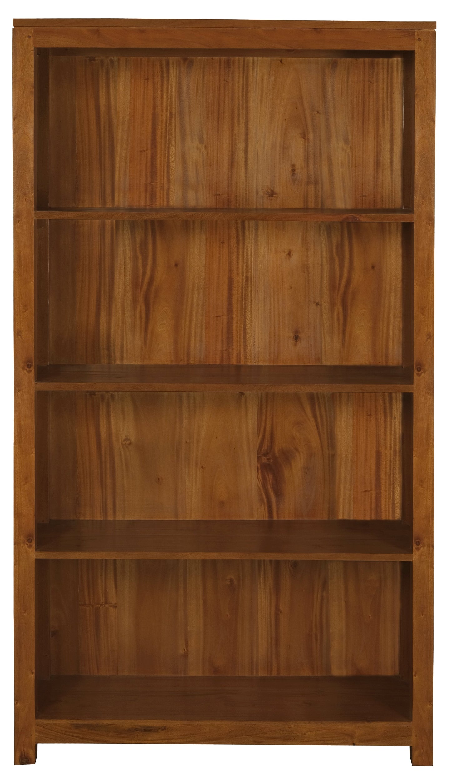 Amsterdam Bookcase Wide (Light Pecan) V199-BC000TAWLP