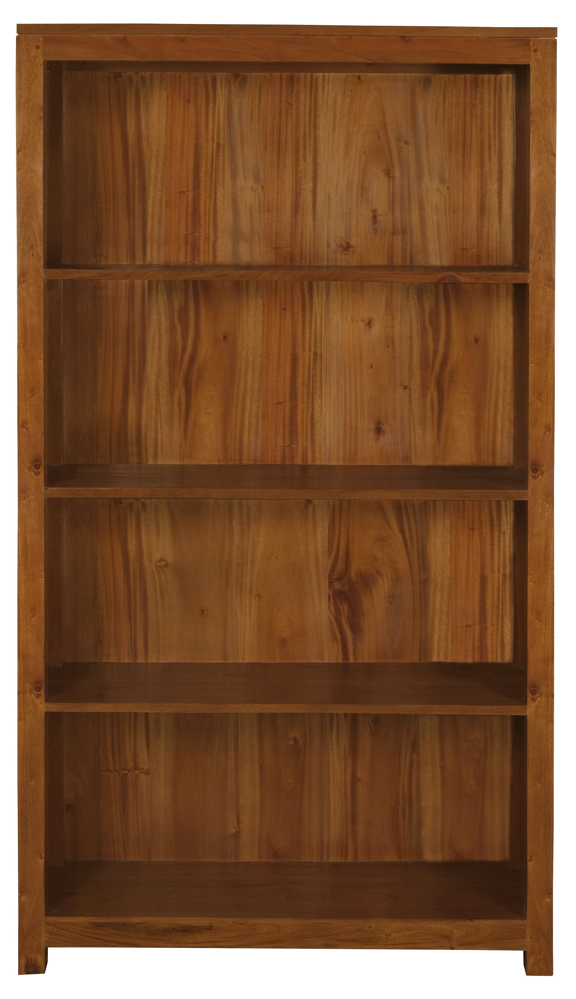 Amsterdam Bookcase Wide (Light Pecan) V199-BC000TAWLP