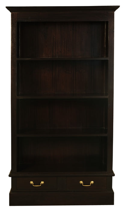 Tasmania 2 Drawer Bookcase (Chocolate) V199-BC002PNC