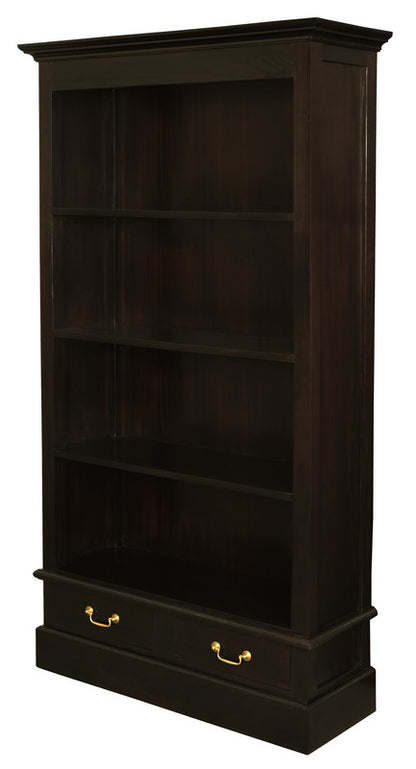 Tasmania 2 Drawer Bookcase (Chocolate) V199-BC002PNC