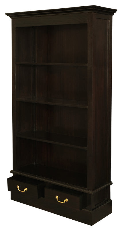 Tasmania 2 Drawer Bookcase (Chocolate) V199-BC002PNC