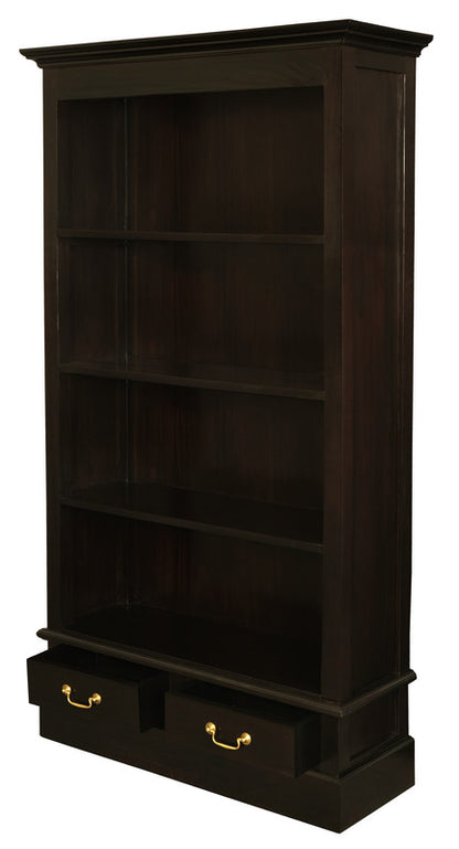 Tasmania 2 Drawer Bookcase (Chocolate) V199-BC002PNC