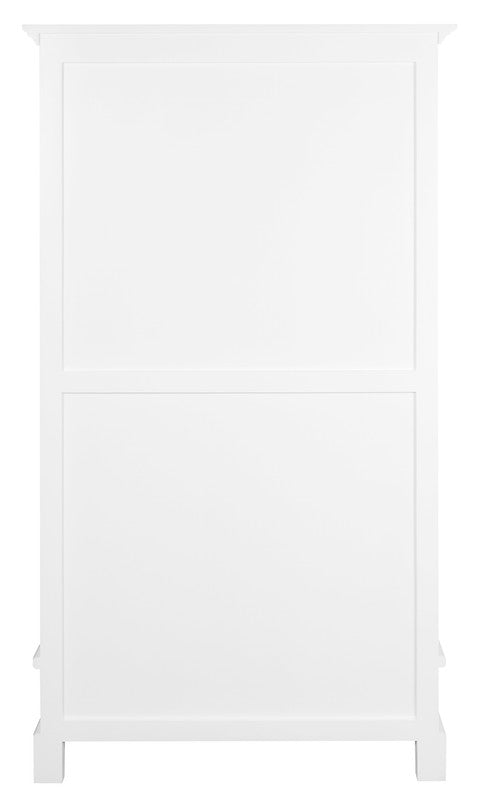 Tasmania 2 Drawer Bookcase (White) V199-BC002PNWH