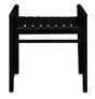 Elliot Single Seater Bench with Genuine Leather (Black) V199-BE055LHB
