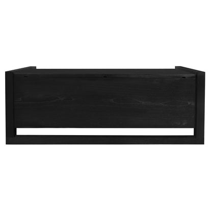 Jasper Blanket Box/Storage Bench (Black) V199-BE120BXJSPBW