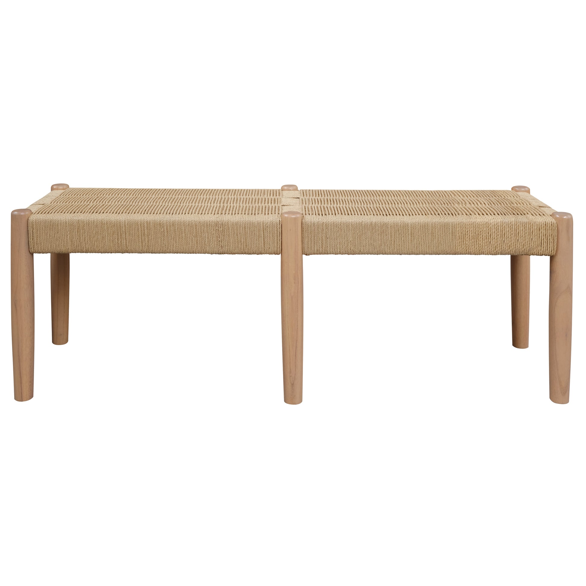 Kelly Loom Oak Bench (Natural) V199-BE125RTKLNI