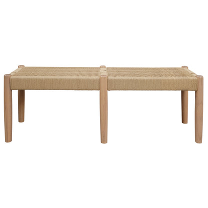 Kelly Loom Oak Bench (Natural) V199-BE125RTKLNI