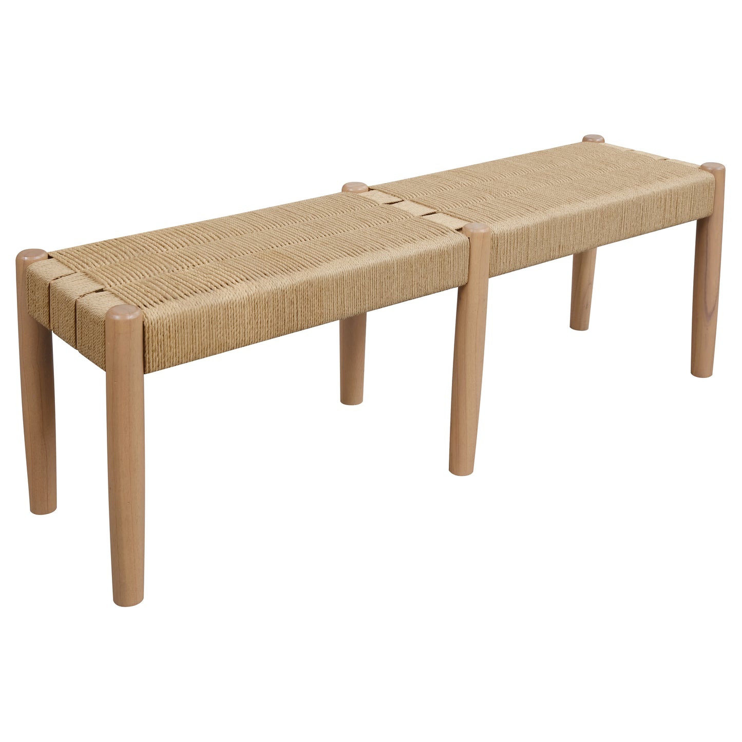 Kelly Loom Oak Bench (Natural) V199-BE125RTKLNI