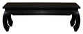 Dynasty Solid Mahogany Timber Opium Leg Bench 128 x 35 (Chocolate) V199-BE12835OLC