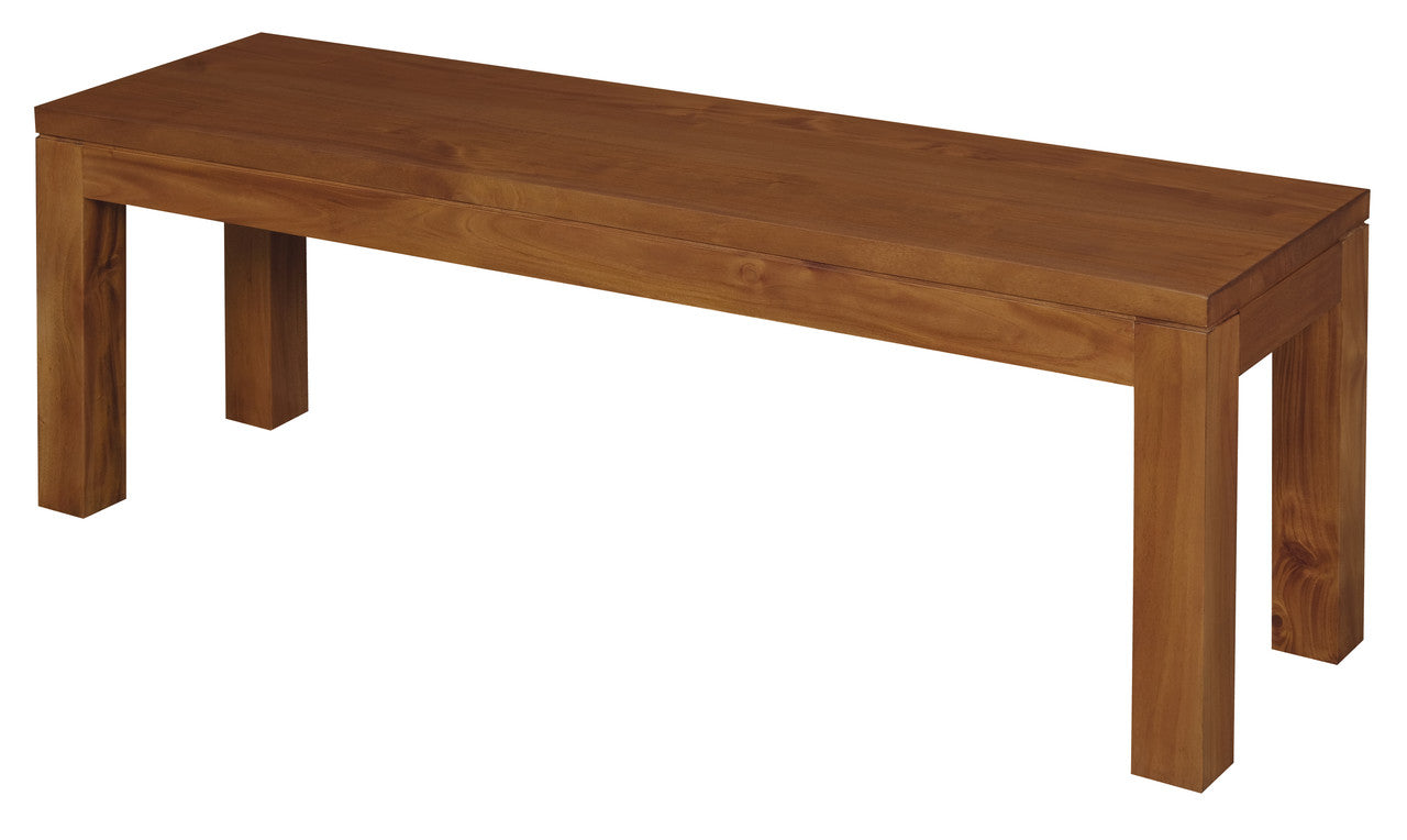Tilda Solid Mahogany Timber Bench (Light Pecan) V199-BE12835RPNLP