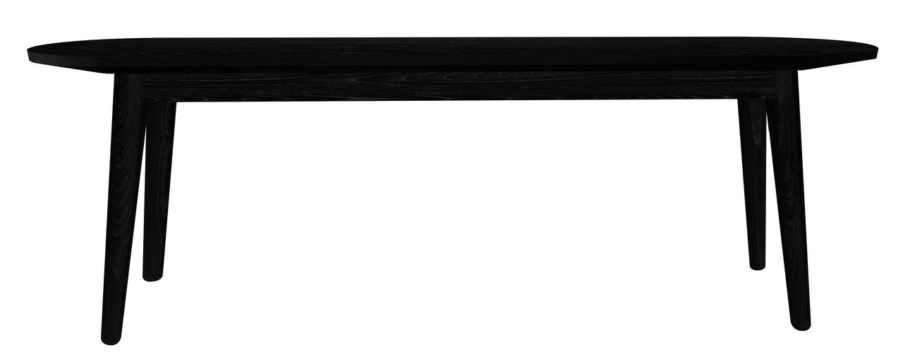 Huntley Solid Oak Bench (Black) V199-BE13035OVB