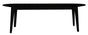 Huntley Solid Oak Bench (Black) V199-BE13035OVB