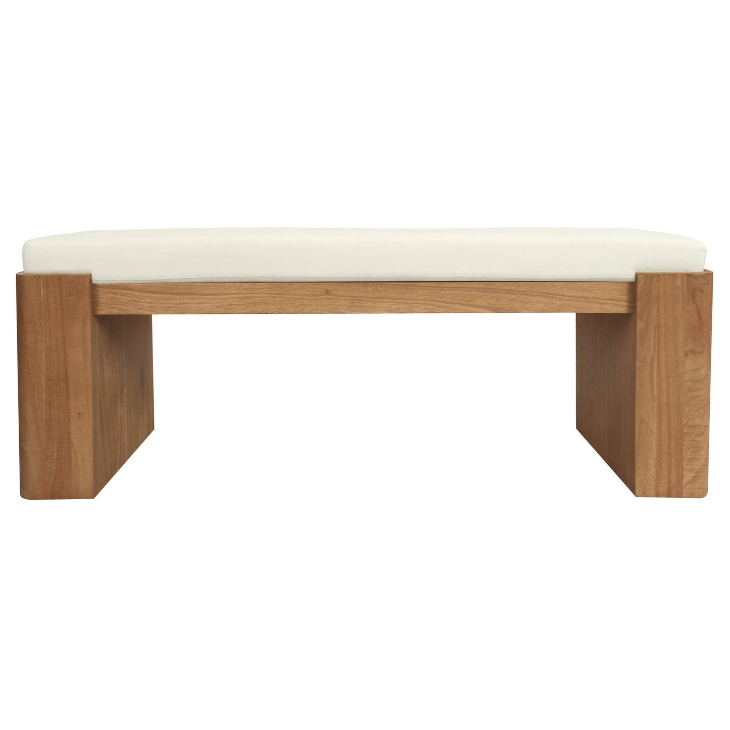 Adelle Solid Mindi Timber Bench - Small (Almond) V199-BE130ADALW