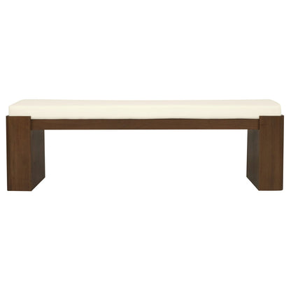Adelle Solid Mindi Timber Bench - Large (Walnut) V199-BE160ADWNW