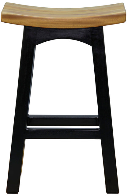 Tokyo Timber Kitchen Counter Stool (Black Caramel) V199-BR067WDBLR