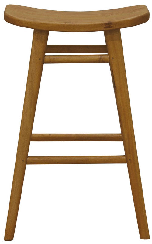 Aria Oval Solid Timber Counter Stool (Caramel) V199-BR068OVR