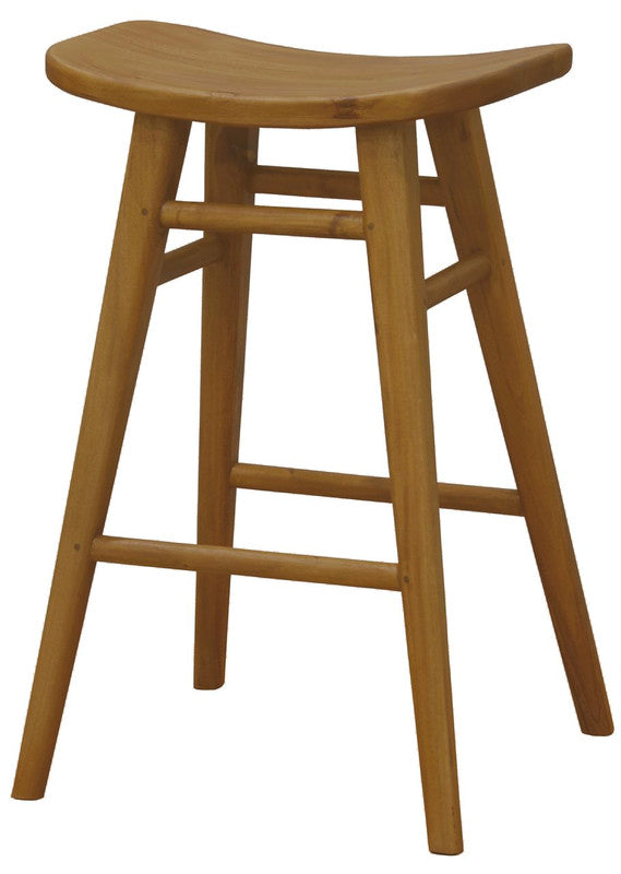 Aria Oval Solid Timber Counter Stool (Caramel) V199-BR068OVR