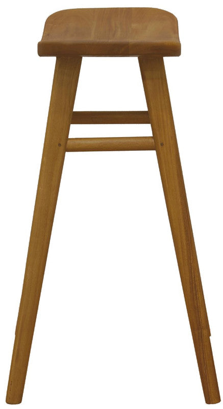 Aria Oval Solid Timber Counter Stool (Caramel) V199-BR068OVR
