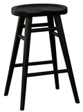 Scandinavian Timber Kitchen Counter Stool (Black) V199-BR068SCVB