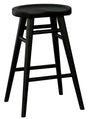 Scandinavian Timber Kitchen Counter Stool (Black) V199-BR068SCVB