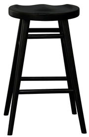 Scandinavian Timber Kitchen Counter Stool (Black) V199-BR068SCVB