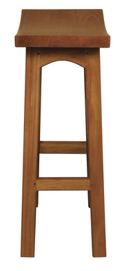 Tokyo Solid Mahogany Timber Barstool (Light Pecan) V199-BR077WDLP