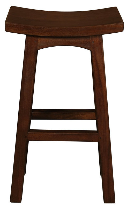 Tokyo Solid Mahogany Timber Barstool (Mahogany) V199-BR077WDM
