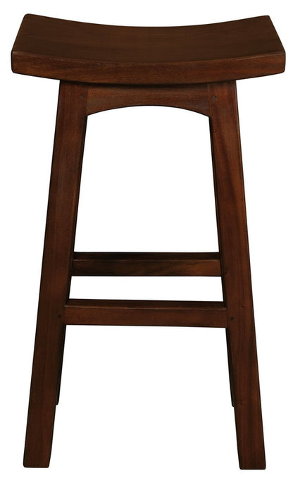Tokyo Solid Mahogany Timber Barstool (Mahogany) V199-BR077WDM