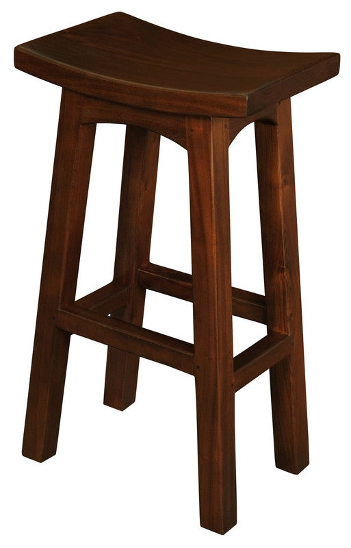Tokyo Solid Mahogany Timber Barstool (Mahogany) V199-BR077WDM