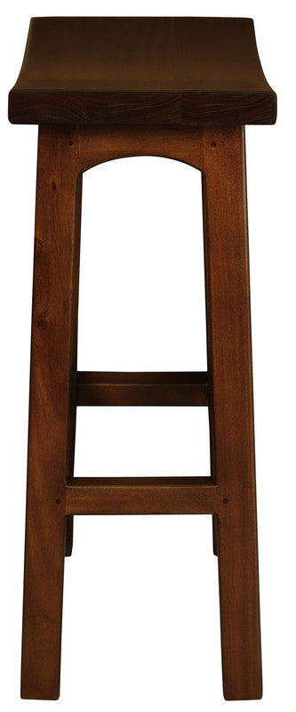 Tokyo Solid Mahogany Timber Barstool (Mahogany) V199-BR077WDM