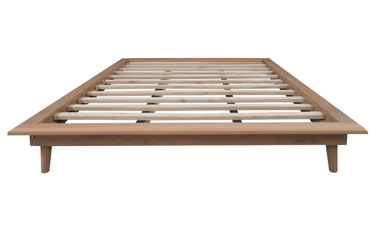 Gatsby Queen Size Platform Bed Base (Natural) V199-BS000QSGTYNI