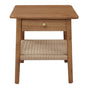 Kelly 1-Drawer Bedside Table (Almond) V199-BS001RTKLAL