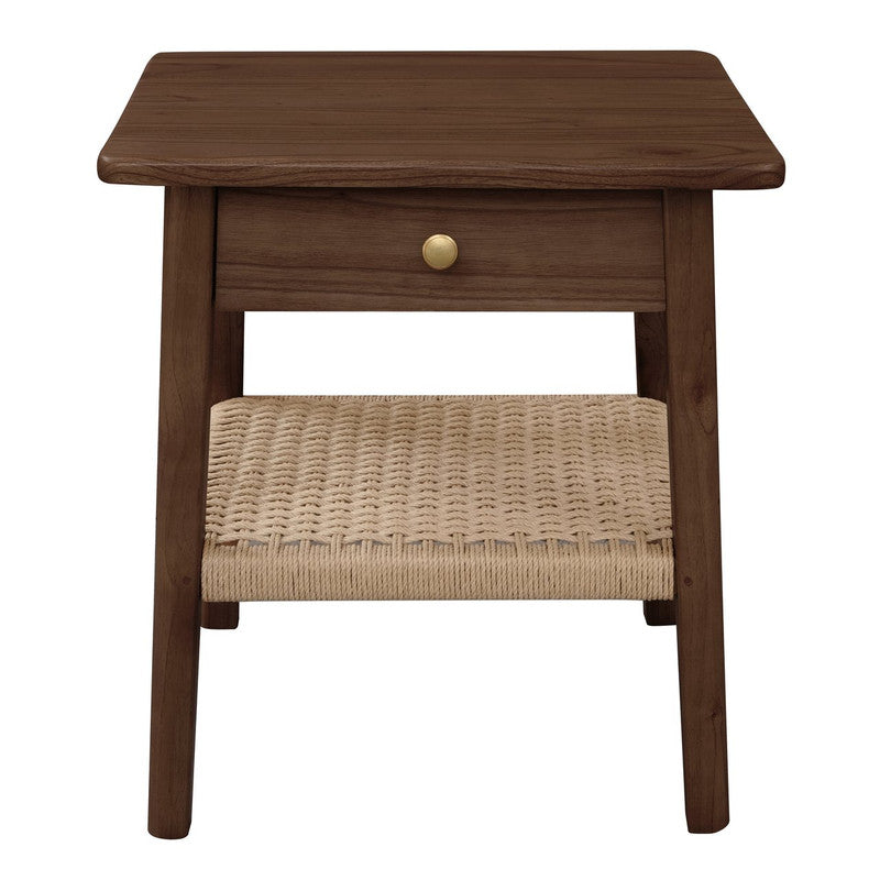 Kelly 1-Drawer Bedside Table (Walnut) V199-BS001RTKLWN
